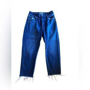 Goldie Blues Maurice’s Cheeky Taper Frayed Ankle High Rise Original Fit 6 Short